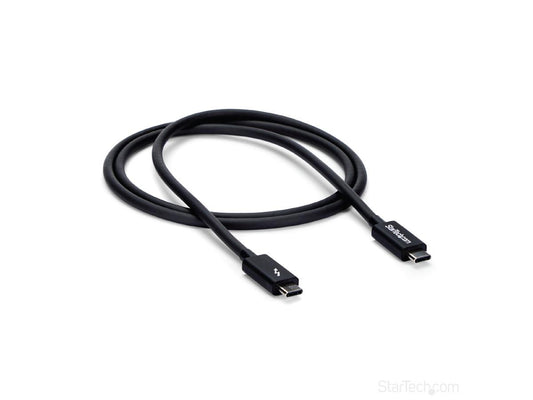 Startech.Com 1M (3.3Ft) Thunderbolt 3 Cable, 20Gbps, 100W Pd, 4K V