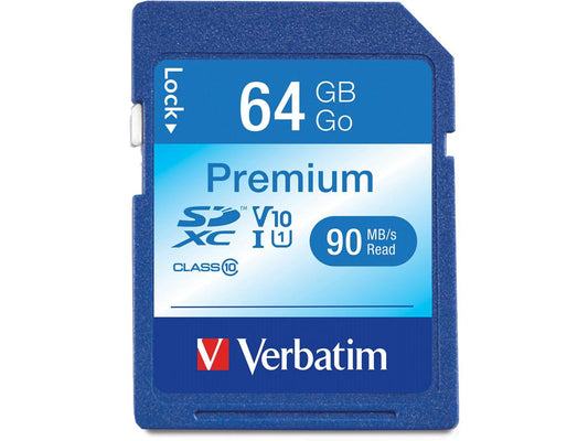 Tarjeta de memoria SDXC premium de 64 GB