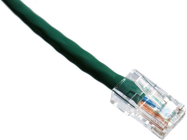 Cable de conexión Axiom Cat6 de 5 pies y 550 MHz sin funda (verde)