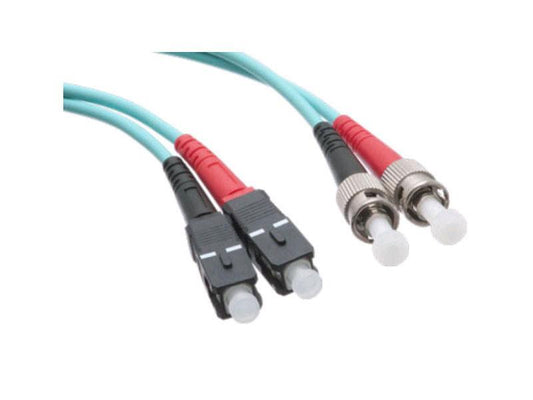 Cable de fibra óptica Axiom Sc/St 10G multimodo dúplex OM3 50/125 de 12 m