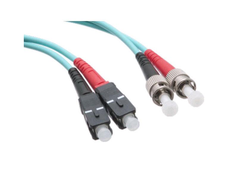 Cable de fibra óptica Axiom Sc/St 10G multimodo dúplex OM3 50/125 de 30 m