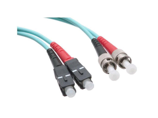 Cable de fibra óptica Axiom Sc/St 10G multimodo dúplex OM3 50/125 de 4 m