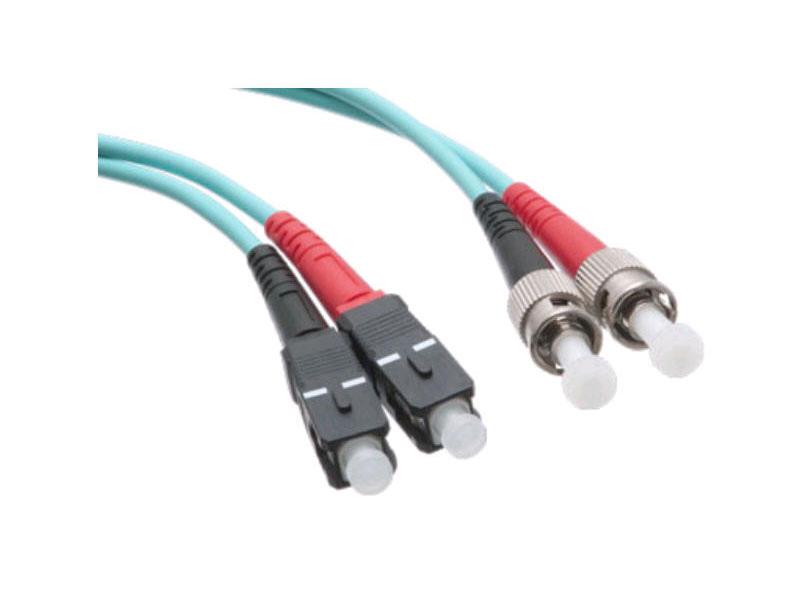 Cable de fibra óptica Axiom Sc/St 10G multimodo dúplex OM3 50/125 de 6 m