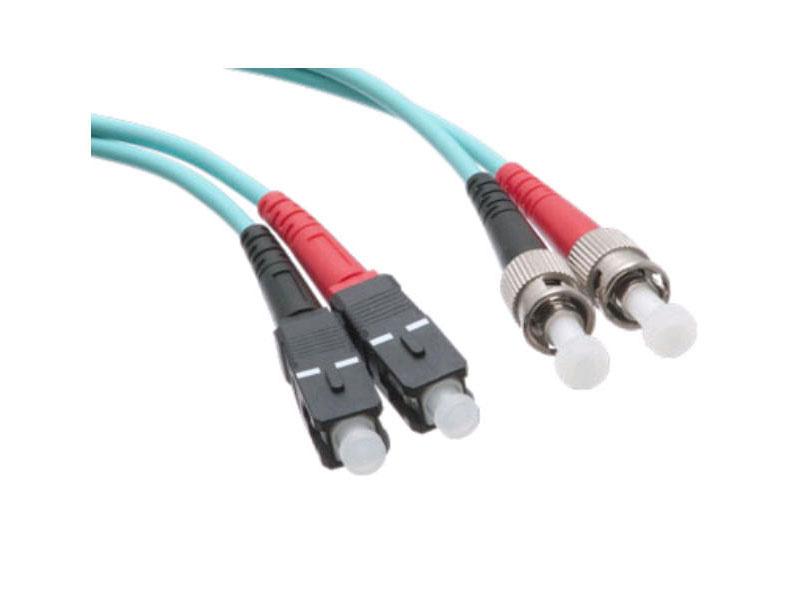 Cable de fibra óptica Axiom Sc/St 10G multimodo dúplex OM3 50/125 de 7 m