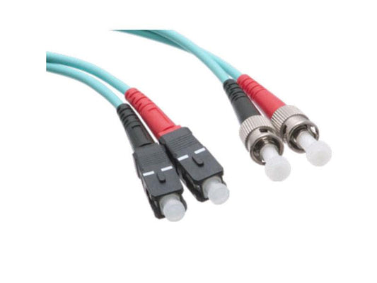 Cable de fibra óptica Axiom Sc/St 10G multimodo dúplex OM3 50/125 de 8 m