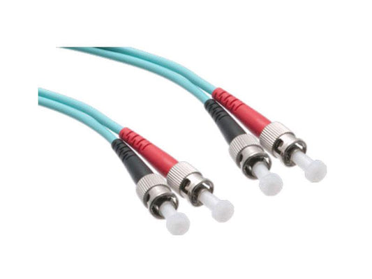 Cable de fibra óptica Axiom St/St 10G multimodo dúplex OM3 50/125 de 15 m