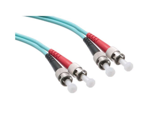 Cable de fibra óptica Axiom St/St 10G multimodo dúplex OM3 50/125 de 20 m