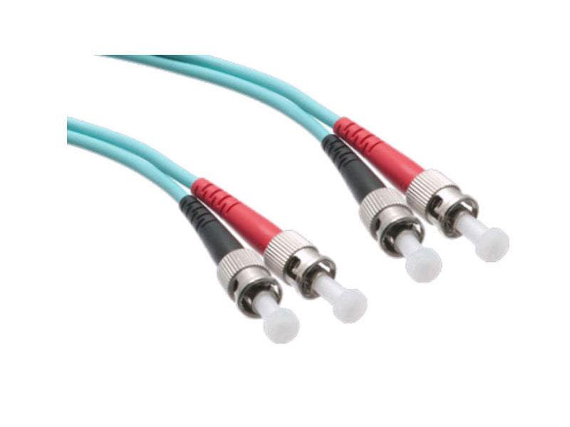 Cable de fibra óptica Axiom St/St 10G multimodo dúplex OM3 50/125 de 3 m