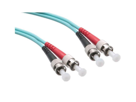 Cable de fibra óptica Axiom St/St 10G multimodo dúplex OM3 50/125 de 4 m