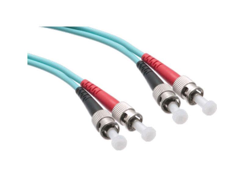 Cable de fibra óptica Axiom St/St 10G multimodo dúplex OM3 50/125 de 5 m