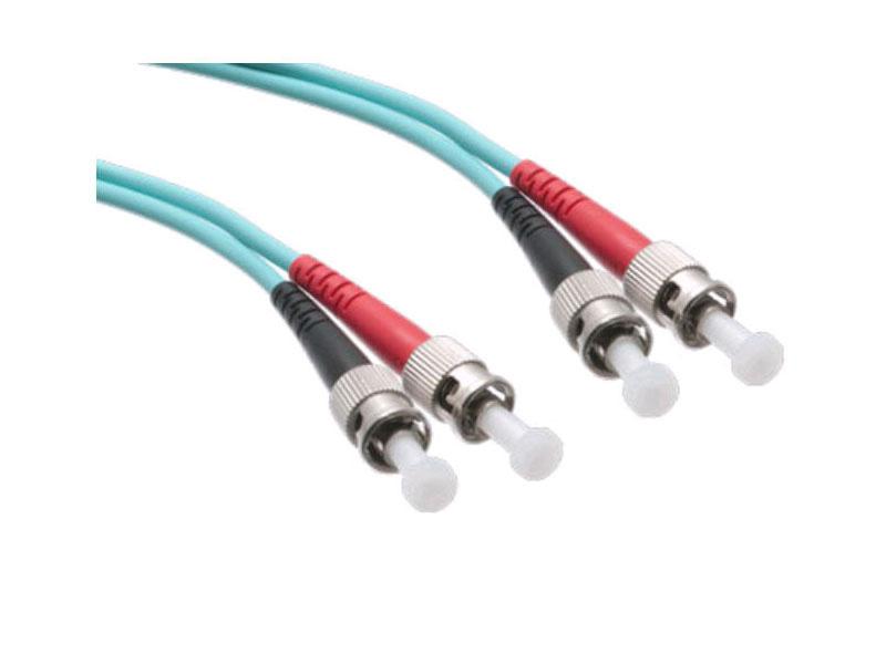 Cable de fibra óptica Axiom St/St 10G multimodo dúplex OM3 50/125 de 6 m