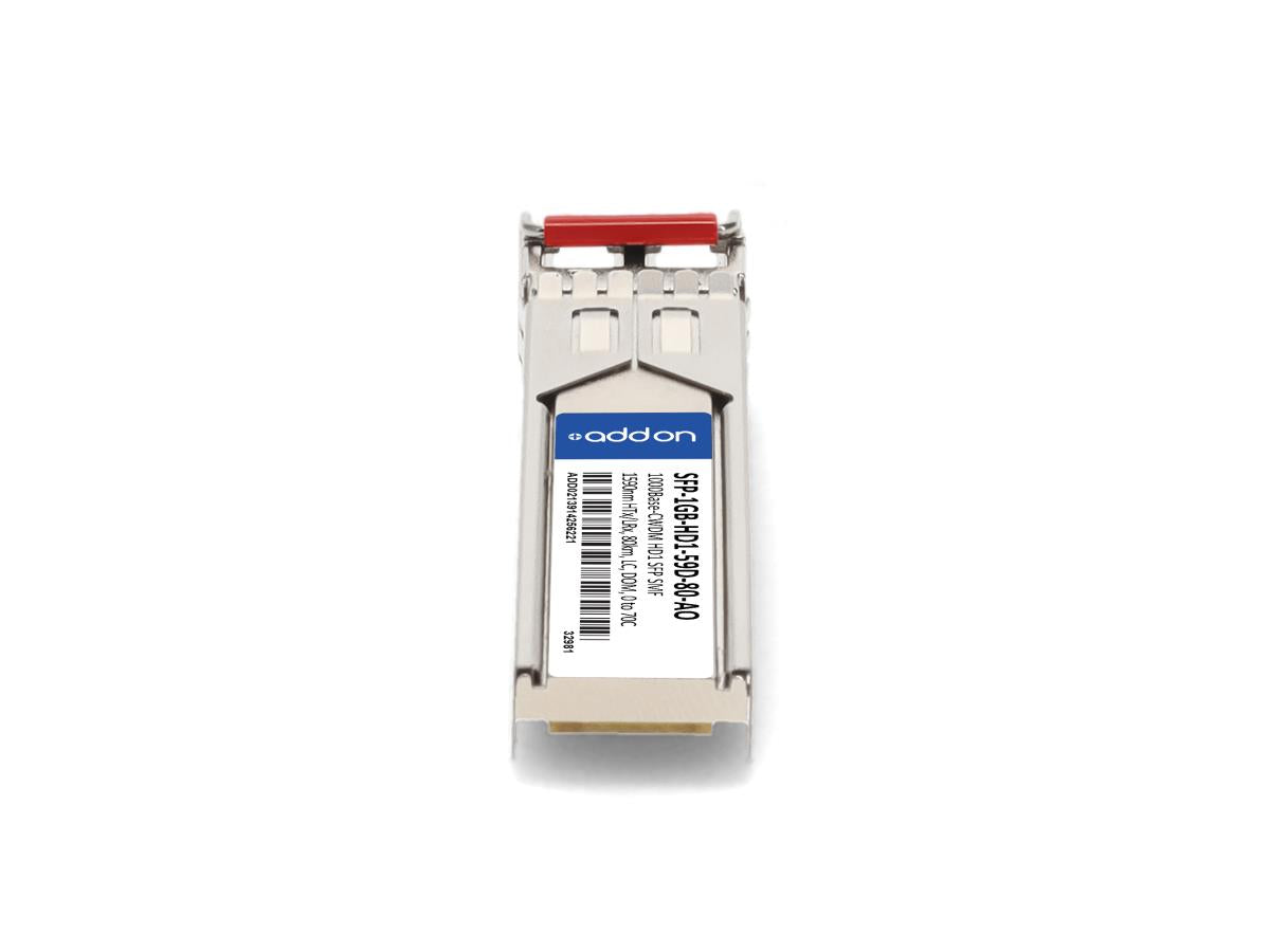 Add-On Msa Comp Sfp Lc 1G-Cwdm Hd1 80Km Smf