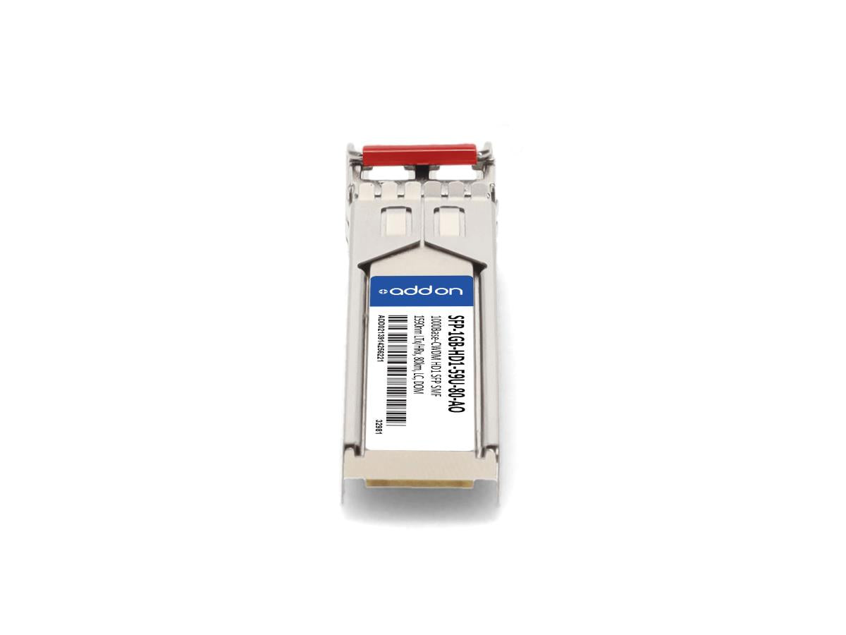 Add-On Msa Comp Sfp Lc 1G-Cwdm Hd1 80Km Smf