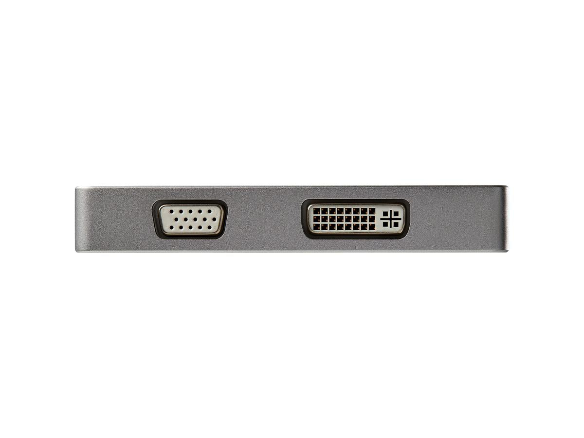 Startech.Com Aluminum Travel A/V Adapter: 3-In-1 Mini Displayport