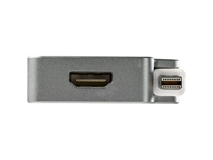Startech.Com Aluminum Travel A/V Adapter: 3-In-1 Mini Displayport