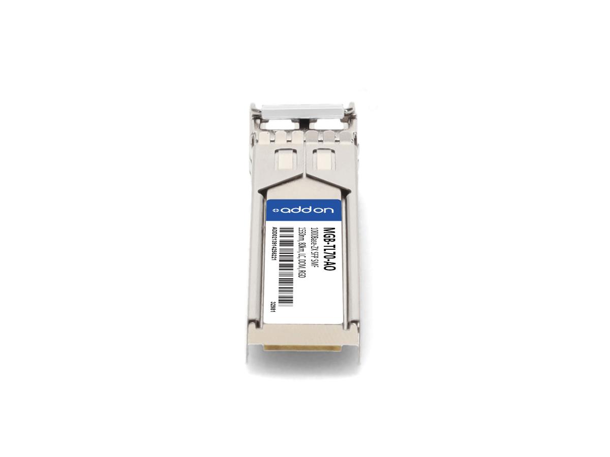 Addon Planet Mgb-Tl70 Compatible con Taa 1000Base-Zx SFP Tra