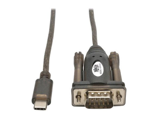 Câble adaptateur USB 2.0 USB-C vers DB9 Eaton Tripp Lite Series