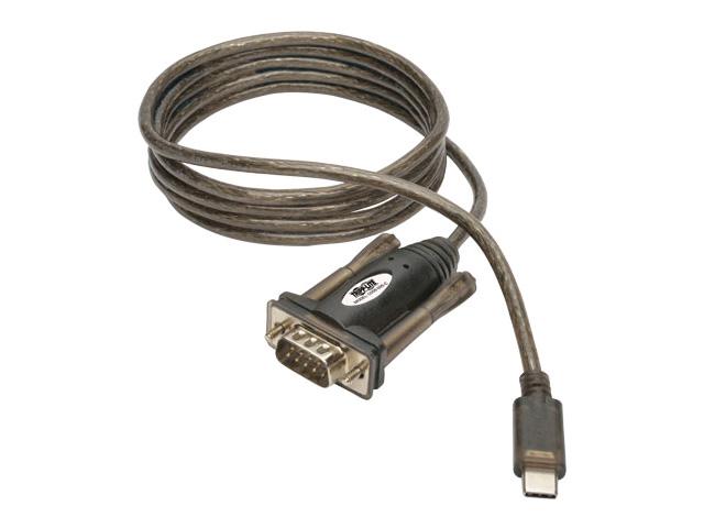 Eaton Tripp Lite Series Usb 2.0 Usb-C To Db9 Adapter Cable Usb-C T
