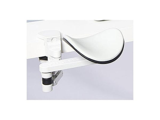Ergorest Forearm Support - Long White Arm / Standard Grey Pad