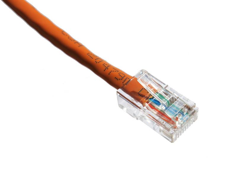 Câble de raccordement Axiom Cat5E 350 MHz 1,8 m (non gainé) (orange)