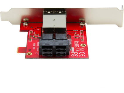 Adaptador Mini-SAS Startech.Com - Doble Sff-8643 a Sff-8644 - Con F
