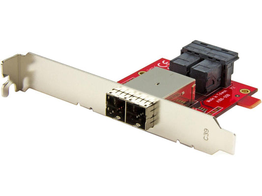 Adaptador Mini-SAS Startech.Com - Doble Sff-8643 a Sff-8644 - Con F