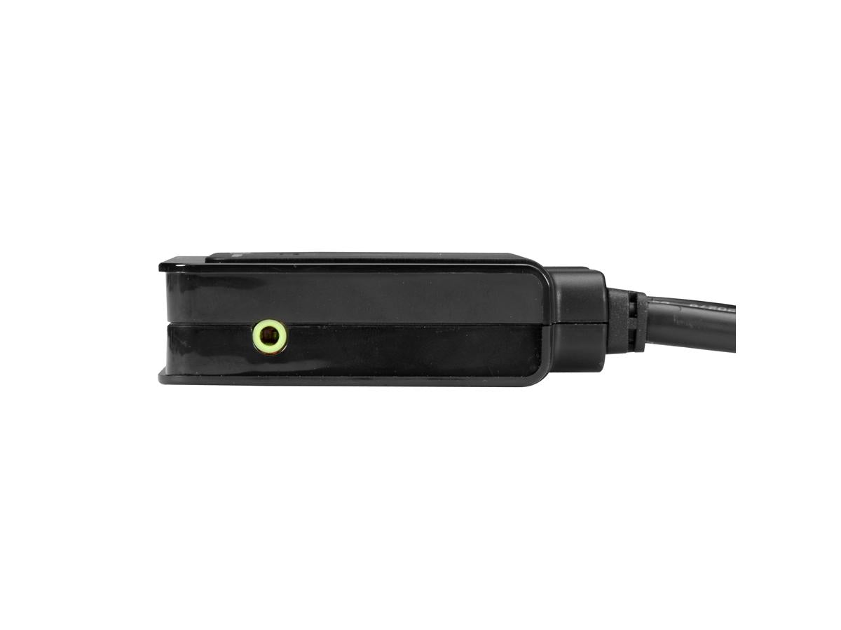 Conmutador KVM con cable DisplayPort 4K60 de Black Box Corp