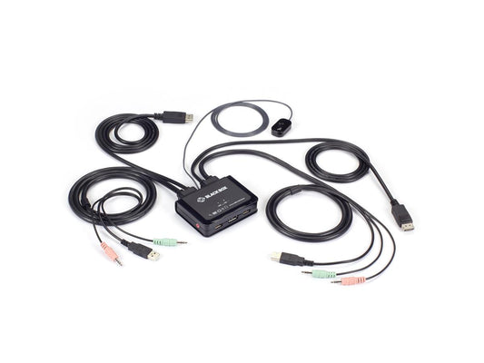 Black Box Corp 4K60 Display Port Cable Kvm Switch