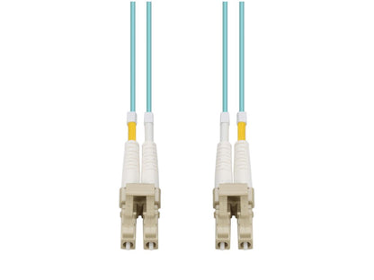 Add-On 28In Lc M/M Om4 Aqua Fiber Patch Cbl