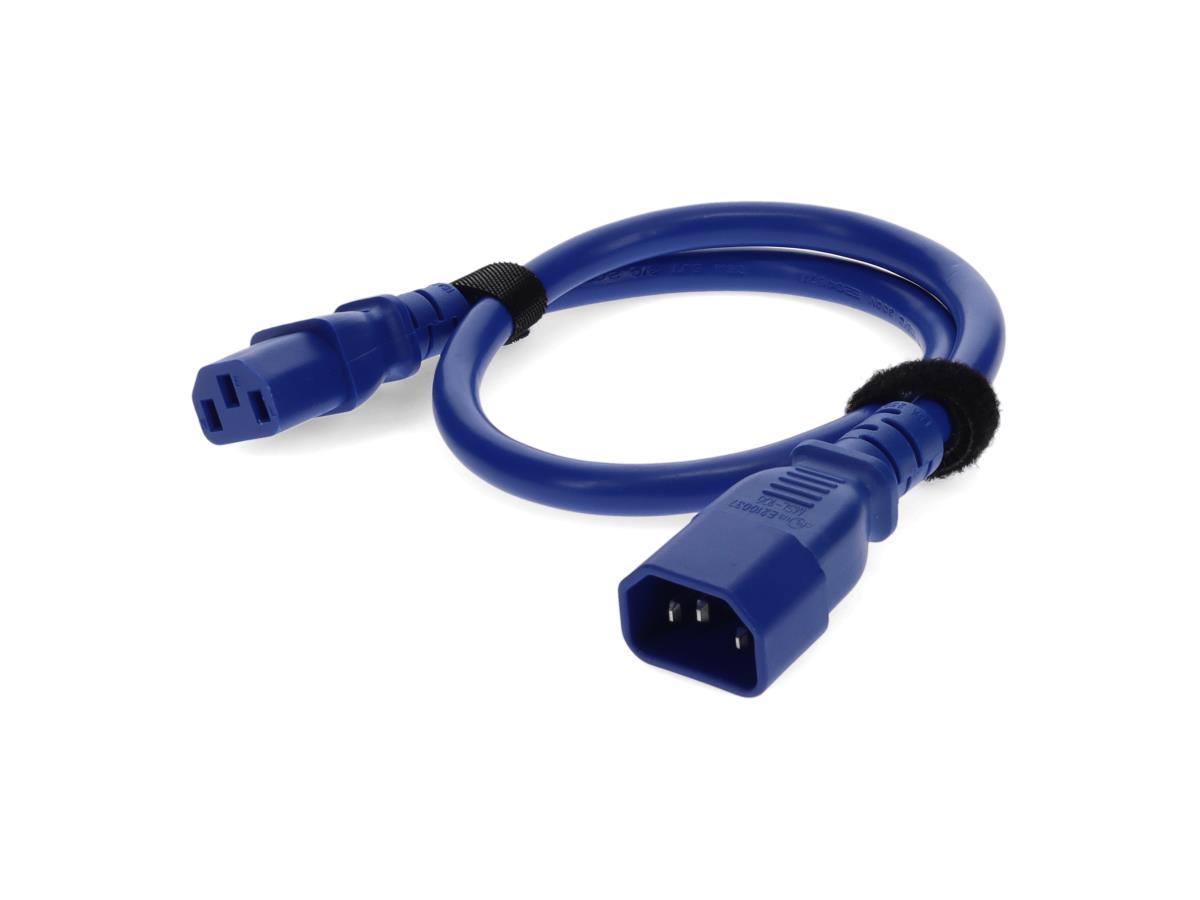 Add-On 2Ft C13/C14 18Awg 250V Power Cbl