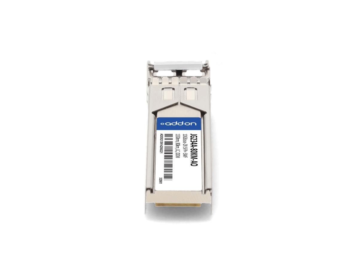 Add-On Hp Jg234A-80Km Comp Taa Smf Sfp+ Lc Xcvr