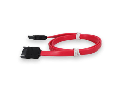Câble série rouge SATA M/F supplémentaire de 2 pieds