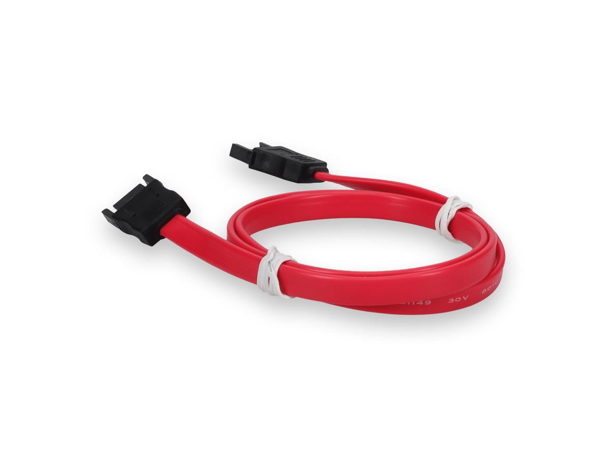 Câble série rouge SATA M/F supplémentaire de 2 pieds