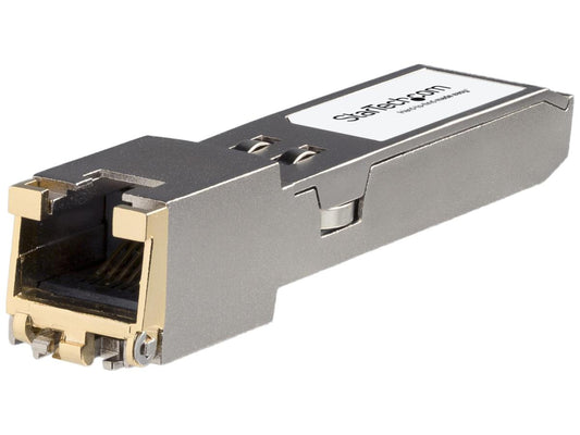 Startech.Com Módulo SFP+ compatible con HPE JL563A, 10 GBase-T, SFP a