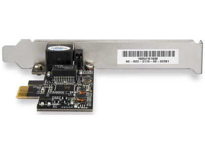 Carte réseau PCIe 1 port StarTech.com - 2,5 Gbit/s 2,5 Gbase-T PCIe Ne