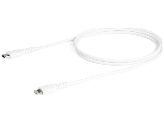 Câble USB-C vers Lightning blanc durable Startech.Com (1 m)