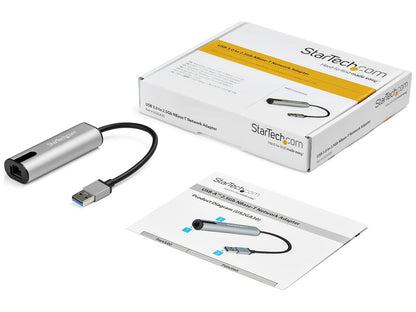 Startech.Com Adaptador USB A a Ethernet 2.5Gbe, Nbase-T Nic, USB 3.