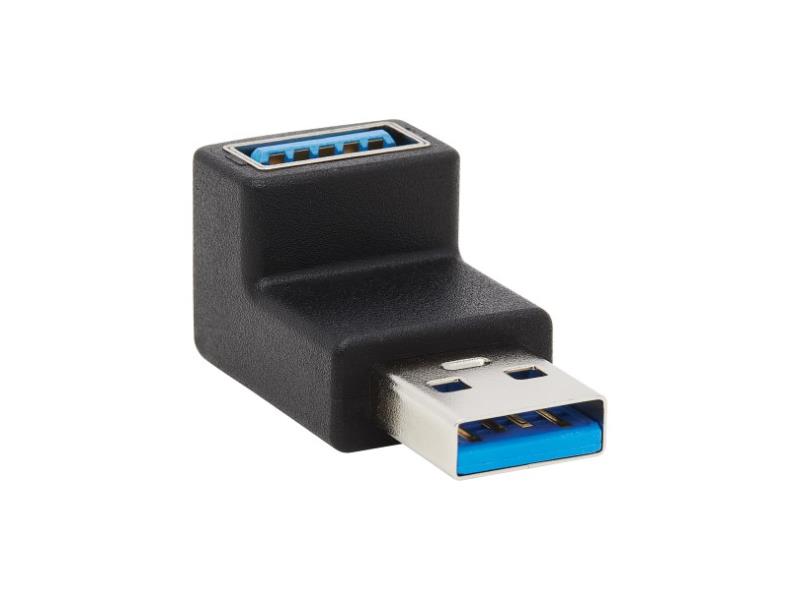 Adaptateur USB Tripp Lite USB 3.0 USB-A M/F coudé vers le haut