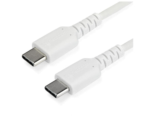 Cable de carga USB C de 2 m de Startech.Com, carga rápida y sincronización duraderas.