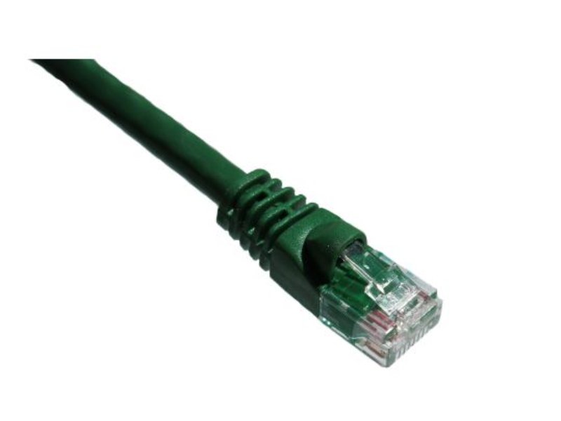 Axiom 9Ft Cat5E 350Mhz Patch Cable Molded Boot (Green)