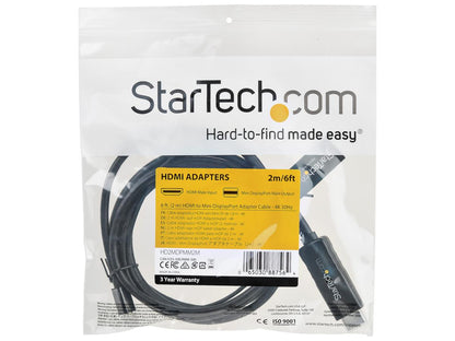 Cable HDMI a Mini DisplayPort 4K 30 Hz de Startech.Com (2 m)
