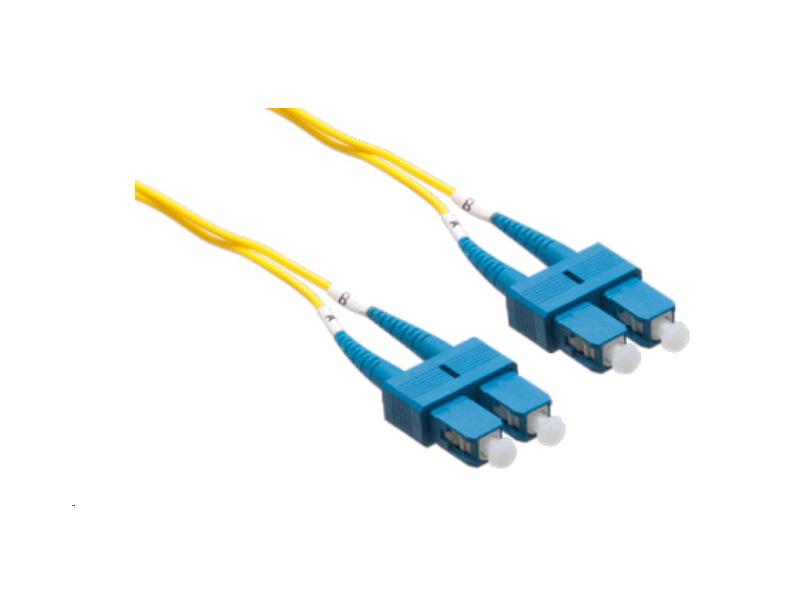Cable de fibra óptica Axiom Sc/Sc monomodo dúplex OS2 9/125 de 35 m