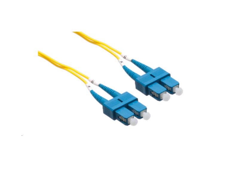 Cable de fibra óptica Axiom Sc/Sc monomodo dúplex OS2 9/125 de 50 m