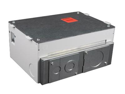 Wiremold Evolution Series Efb45S - Caja empotrada en el suelo