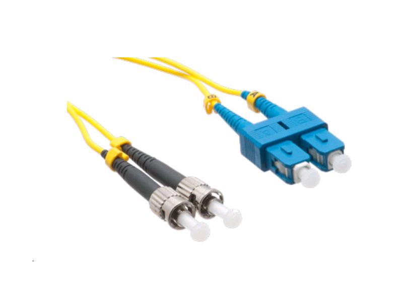 Cable de fibra óptica Axiom Sc/St monomodo dúplex OS2 9/125 de 0,5 m
