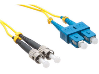 Cable de fibra óptica Axiom Sc/St monomodo dúplex OS2 9/125 de 50 m