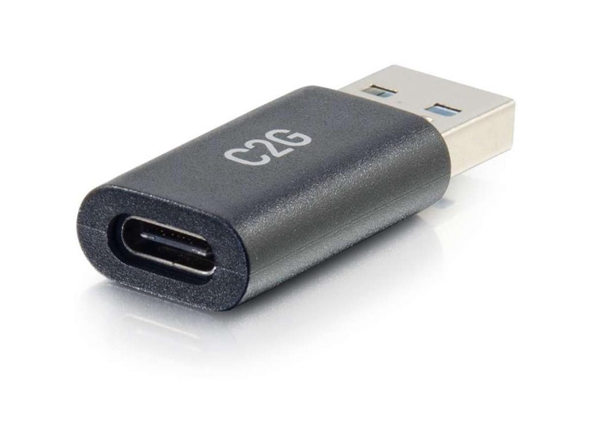 Adaptateur USB C vers USB C2G - Adaptateur USB ultra-rapide - 5 Gbit/s - F/M -