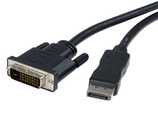 Axiom Displayport Male To Dual Link Dvi-D Male Adapter Cable 10Ft