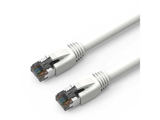 Câble de raccordement blindé Axiom Cat8 2000 MHz S/FTP de 10 pieds avec gaine anti-accroc (