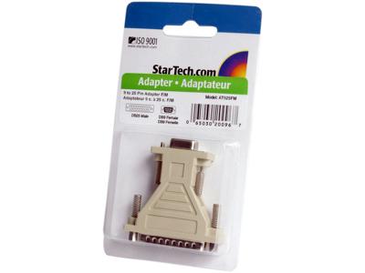 Startech.Com Db9 To Db25 Serial Cable Adapter - F/M - Serial Adapt